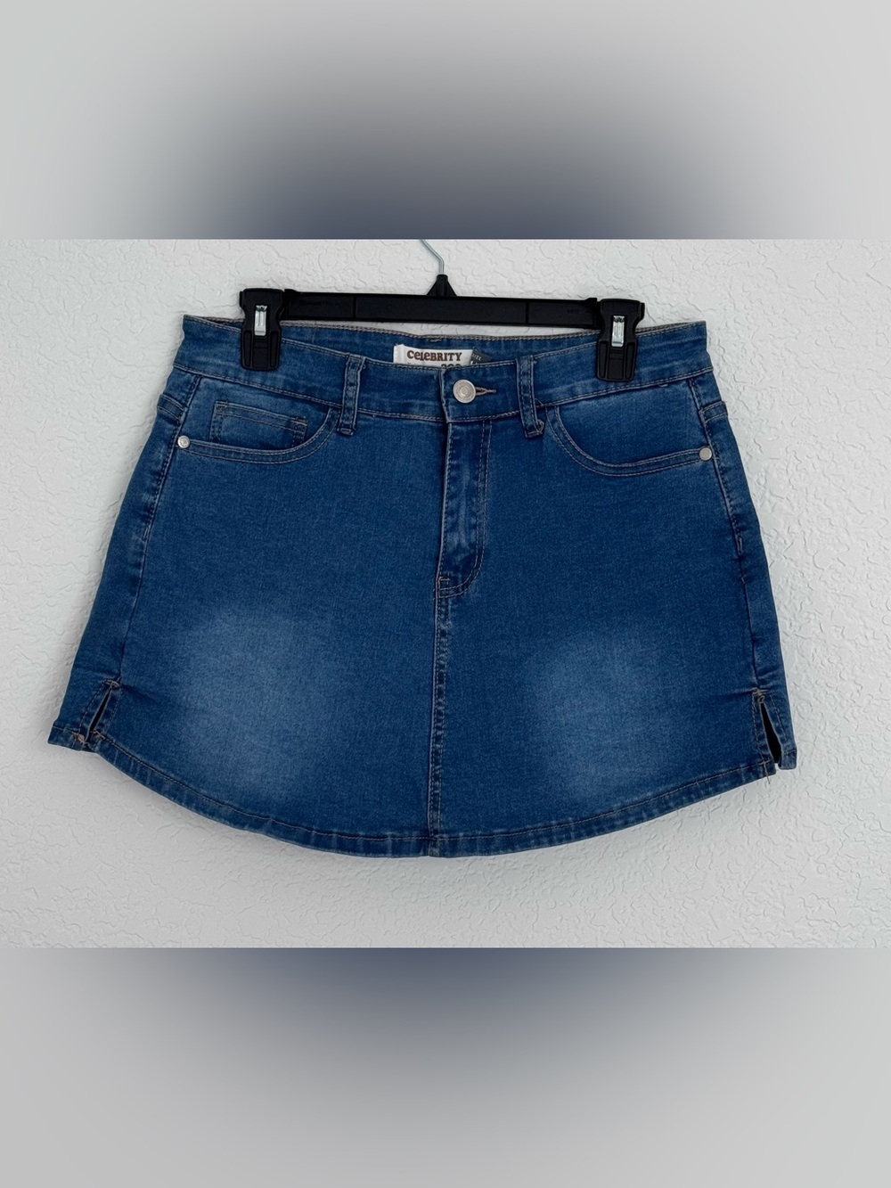 CELEBRITY ace
Women's Dark Blue Denim  Shorts Skort